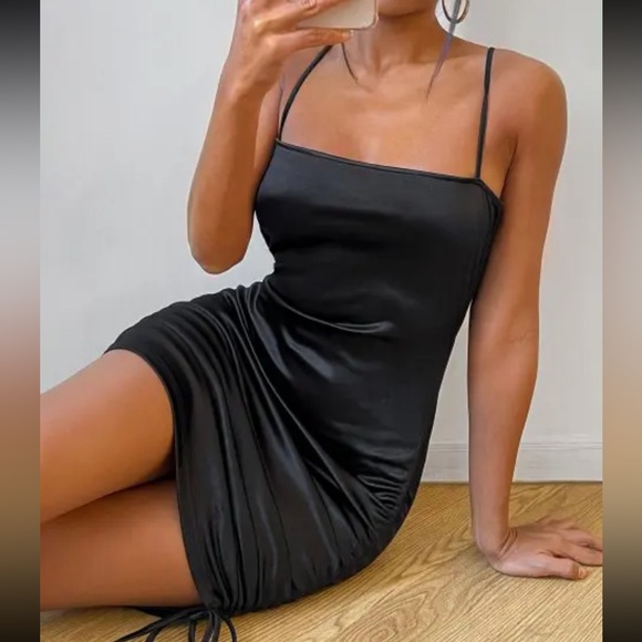 Mini Black Dress - Picture 2 of 5